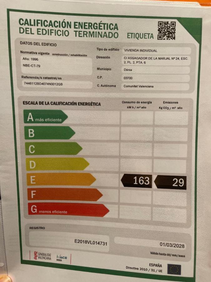 Apartament Rosaleda 1 Denia Zewnętrze zdjęcie